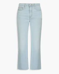 Frame Denim Le Jane Ankle high-rise straight-leg jeans - Blue Blue