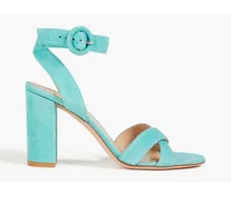 Suede sandals - Blue
