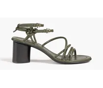 Augusta leather sandals - Green