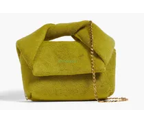 Nano Twister terry shoulder bag - Green