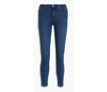 Le High Skinny mid-rise skinny jeans - Blue