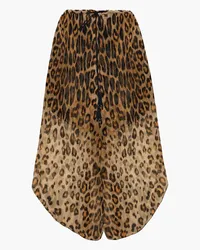 Etro Leopard-print silk-chiffon culottes - Animal print Animal