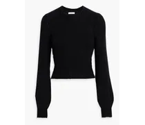 Hailey mohair-blend sweater - Black