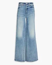 Mother Enchanter Heel high-rise wide-leg jeans - Blue Blue