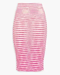 Missoni Space-dyed knitted skirt - Pink Pink