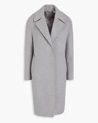 Theory Wool-felt coat - Gray Gray