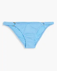 Melissa Odabash Bari ribbed low-rise bikini briefs - Blue Blue