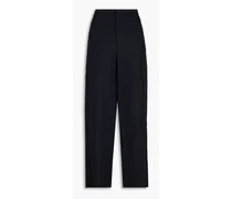 Tencel™-blend wide-leg pants - Blue