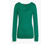 Silk sweater - Green