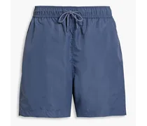Volley short-length swim shorts - Blue