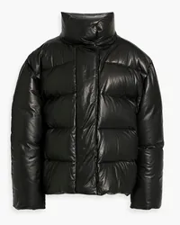 Magda Butrym Quilted padded leather jacket - Black Black