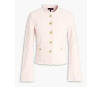 Carmen cotton-blend tweed jacket - Pink
