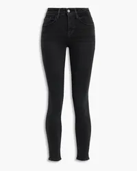 Frame Denim Le One high-rise skinny jeans - Gray Gray