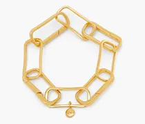 18-karat gold vermeil bracelet - Metallic