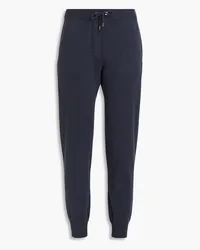 Brunello Cucinelli Wool, cashmere and silk-blend track pants - Blue Blue