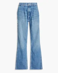 RE/DONE High-rise wide-leg jeans - Blue Blue