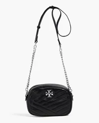 Tory Burch Kira quilted leather camera bag - Black Black