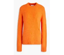 Alpaca-blend sweater - Orange