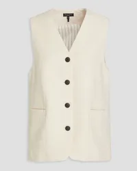 Rag & Bone Charlotte cotton-blend bouclé-tweed vest - White White