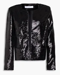 IRO Cholena sequined tulle jacket - Black Black