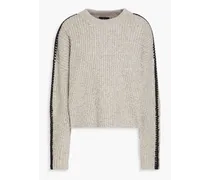Ingrid ribbed wool sweater - Gray