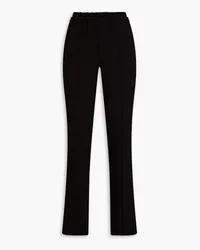 Ganni Crepe straight-leg pants - Black Black