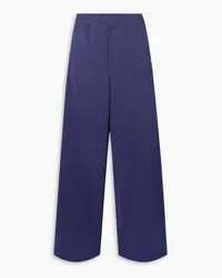 J.W.Anderson Run Hany embroidered stretch-jersey straight-leg track pants - Blue Blue