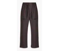 Somers cotton-blend pants - Brown