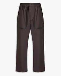 Studio Nicholson Somers cotton-blend pants - Brown Brown