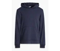 French cotton-terry hoodie - Blue