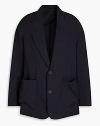 Studio Nicholson Condes crepe blazer - Blue Blue