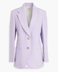 Victoria Beckham Crepe blazer - Purple Purple