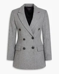 Rag & Bone Double-breasted wool-blend blazer - Gray Gray