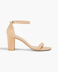 Stuart Weitzman Suede sandals - Neutral Neutral