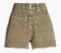 David denim shorts - Green