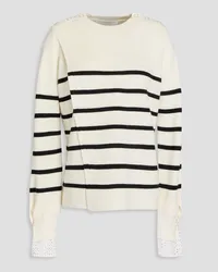 3.1 phillip lim Striped wool sweater - White White