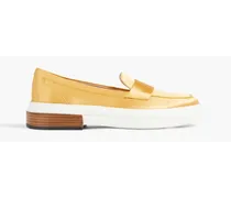 TOD'S Satin loafers - Yellow Yellow