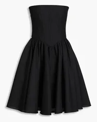 Philosophy Di Lorenzo Serafini Strapless crepe dress - Black Black