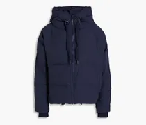 Madison quilted shell hooded jacket - Blue