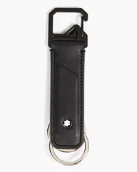 Montblanc Leather keychain - Black Black