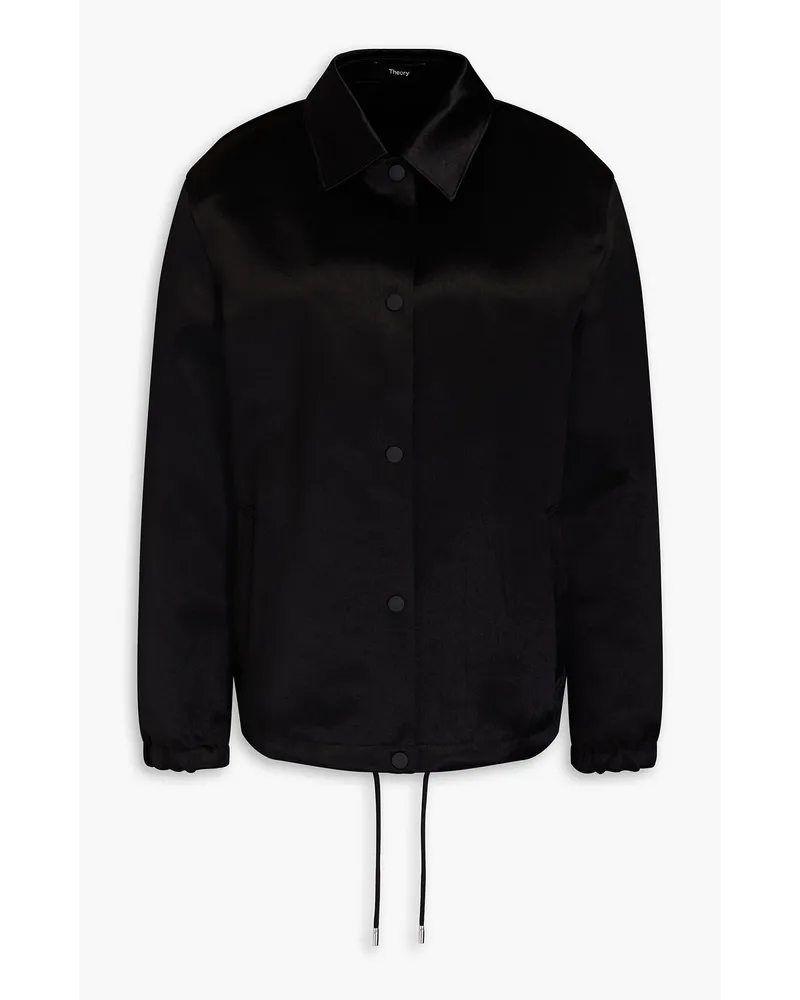 Theory Satin-twill jacket - Black Black