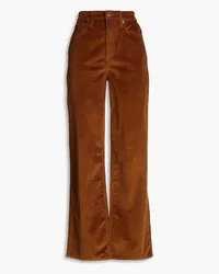 Rag & Bone Logan cotton-blend corduroy wide-leg pants - Brown Brown