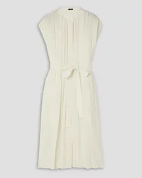 Joseph Davidge pleated crepe midi dress - White White