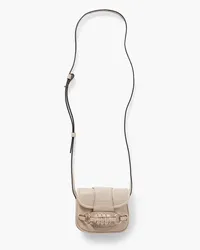 See by Chloé Saddie embellished leather shoulder bag - Neutral Neutral