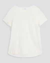 Frame Denim Linen-jersey T-shirt - White White