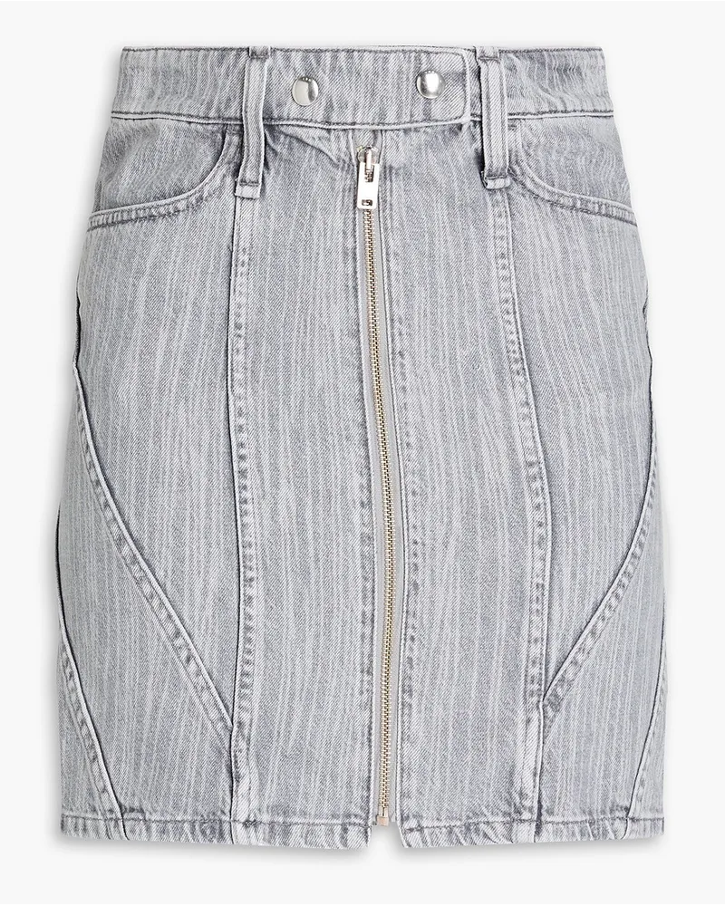 IRO Denim mini skirt - Gray Gray