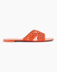 Tory Burch Woven leather slides - Red Red