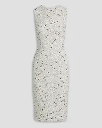 Oscar de la Renta Bouclé-tweed dress - White White