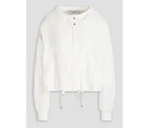 Kit linen hooded jacket - White