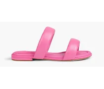 Lilla padded leather sandals - Pink